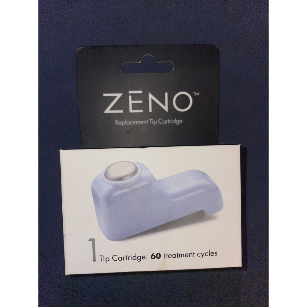 Zeno Replacement Tip Cartridge 60 Treatment Cycles (1 Tip) New Sealed Box